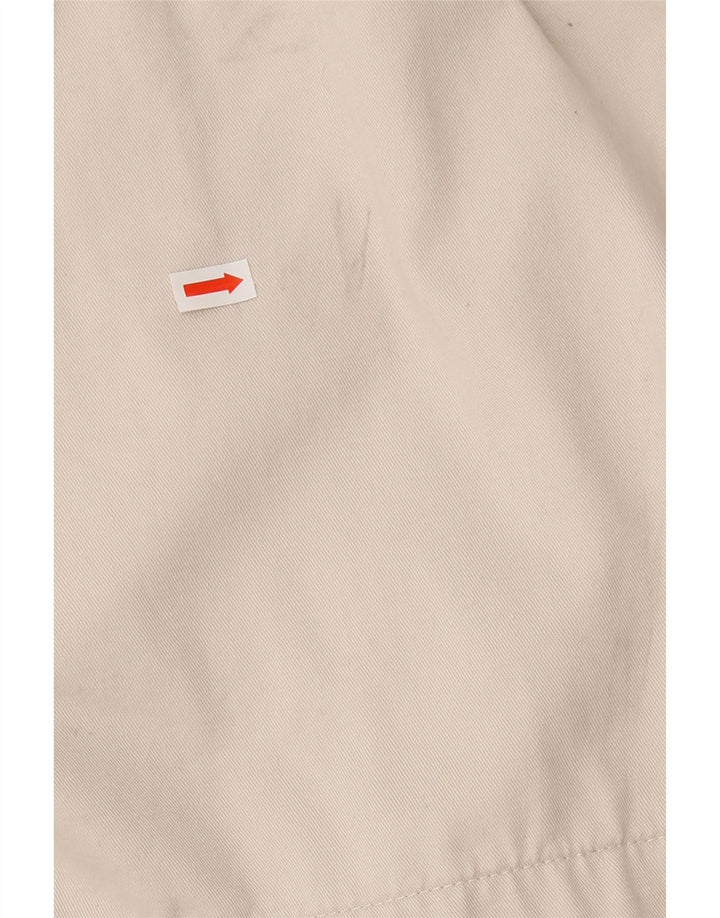 DOCKERS Herre Stain Defender Pegged Chino Shorts W38 XL Grå Bomuld