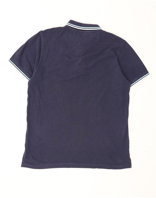 Pierre Cardin Herre Regular Fit Polo Shirt Medium Navyblå Bomuld