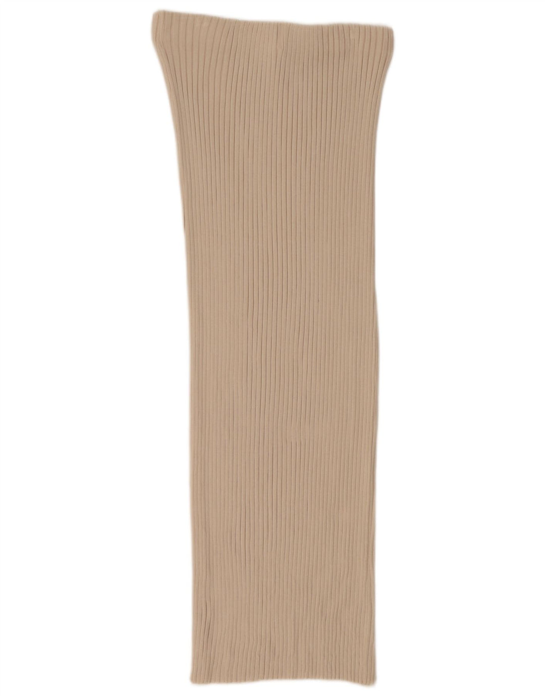 ZARA Womens Knit Maxi Skirt Medium W28  Beige