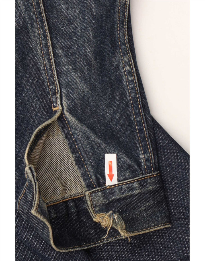 Rifle Dame denimjakke UK 14 Medium Navyblå Bomuld