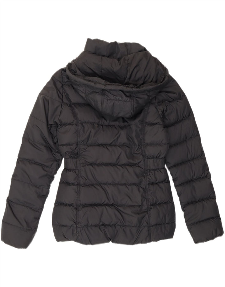 The North Face Polstret hættejakke til kvinder UK 10 Lille sort polyester
