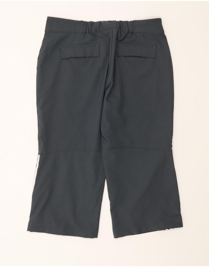 ADIDAS Lige Capri-bukser til kvinder UK 10 Small W30 L19 Grå polyester