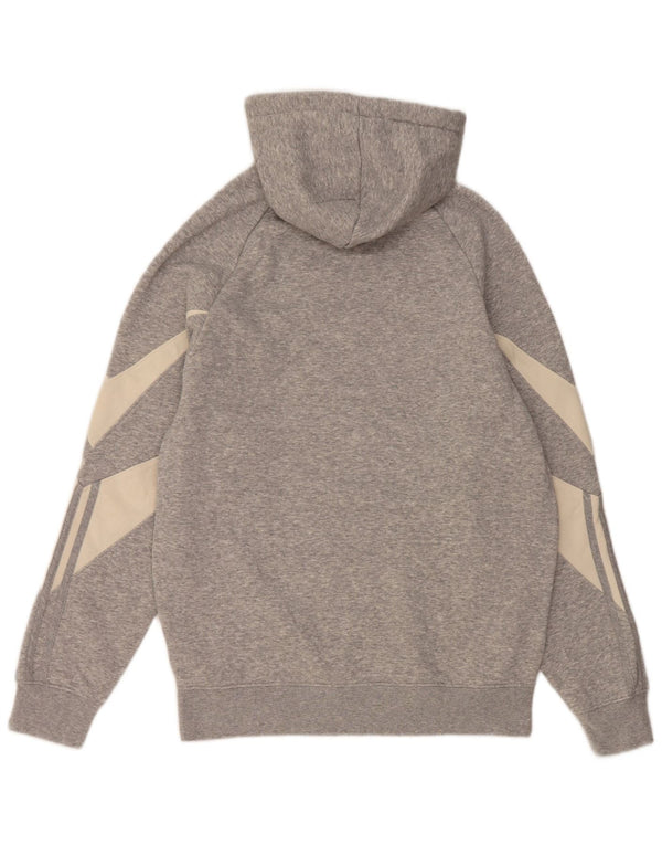 Adidas Hættetrøje til mænd XS Grå Colourblock Bomuld