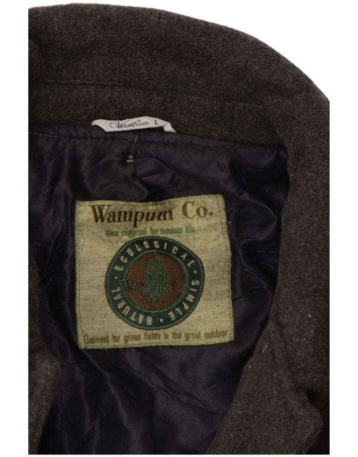 Wampum Herre Duffle Coat UK 40 Large Grå