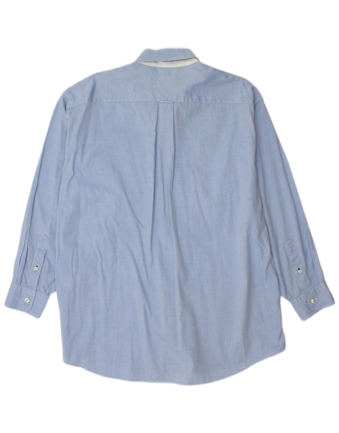 Tommy Hilfiger Herreskjorte str. 16 Large Blue Cotton