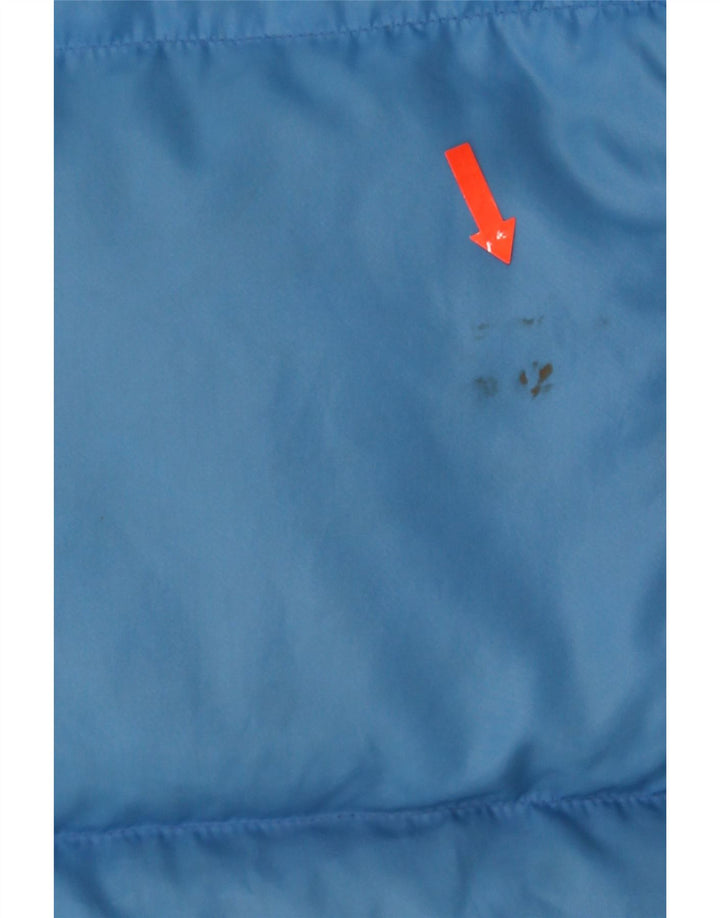 Brunik Herre polstret jakke UK 40 Large Blue Colourblock