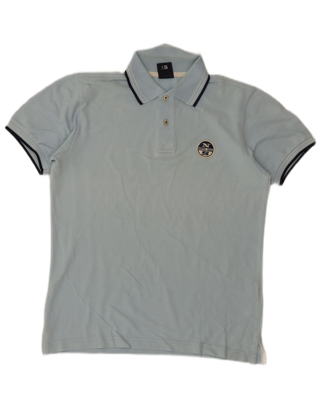 North Sails Herre Polo Shirt Lille Blå Bomuld