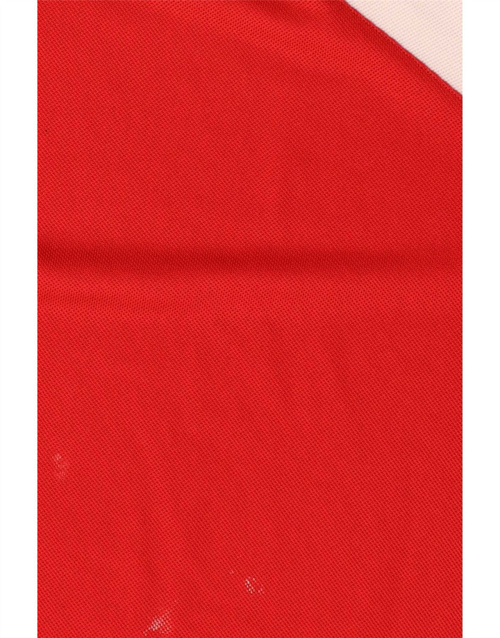 Fila Polo Shirt til mænd Stor Rød Colourblock Polyester
