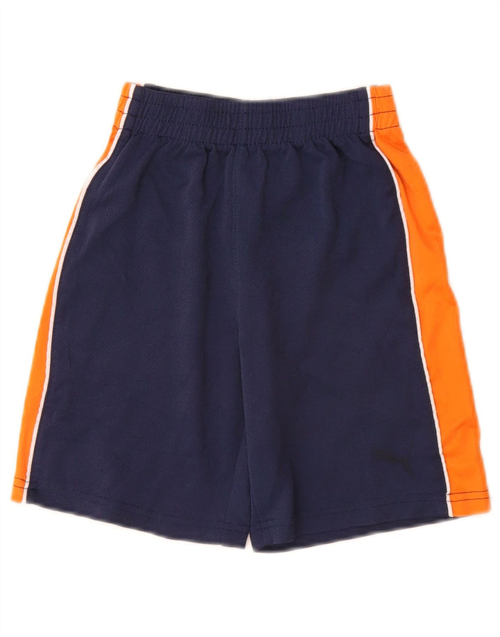 Puma sportsshorts til kvinder US 6 Medium Navy Blue Colourblock Polyester