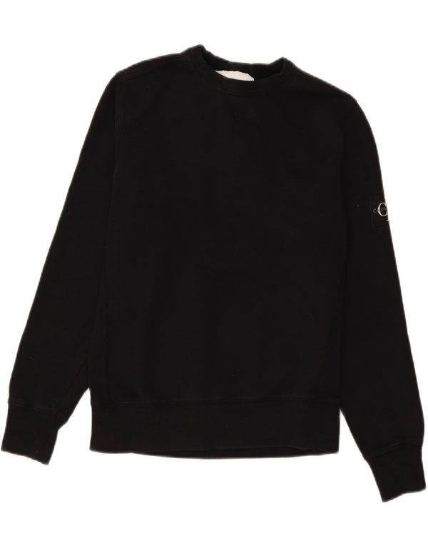 Calvin Klein Herre Sweatshirt Jumper XS Sort Bomuld