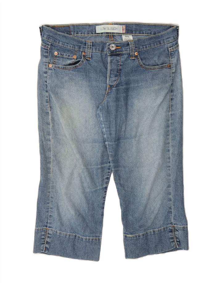 LEVI'S Womens Low Slouch Capri Jeans US 9 Large W34 L20 Blue Cotton Vintage Levi's and Second-Hand Levi's from Messina Hembry 