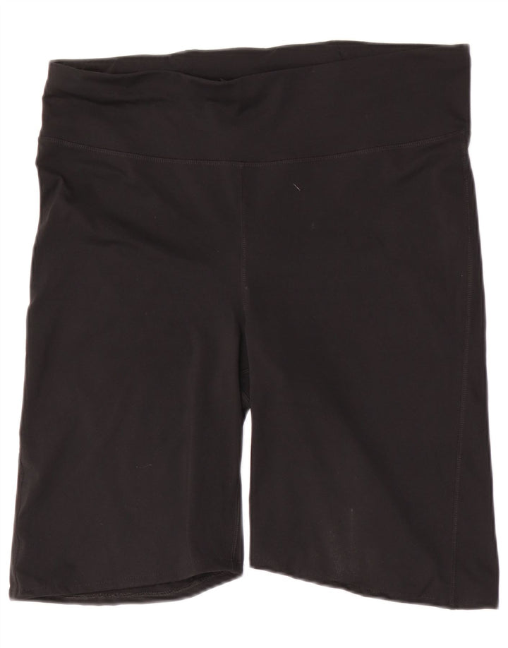 MARKS & SPENCER Womens Regular Fit sportsshorts UK 16 Large Black