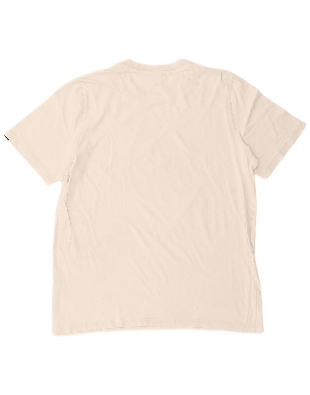 Adidas Grafisk T-shirt top til mænd, stor hvid bomuld