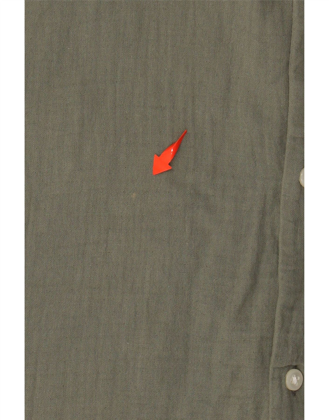 JACK & JONES Kortærmet Herreskjorte Stor Khaki Bomuld