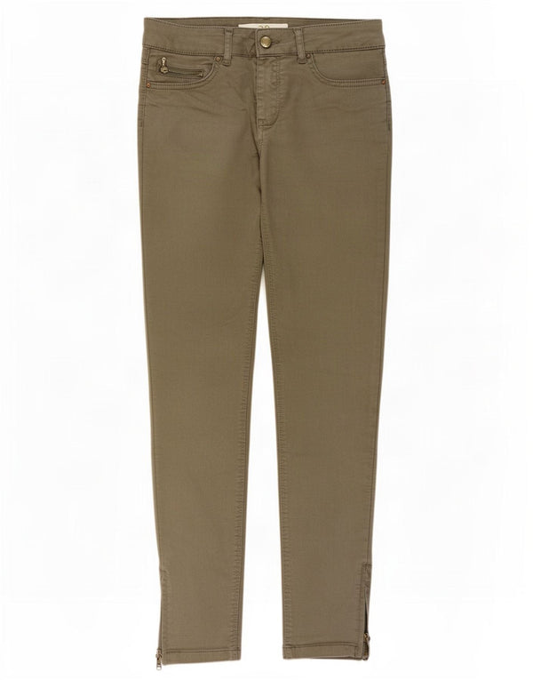 Zara Dame Skinny Jeans EU 38 Small W28 L29 Khaki