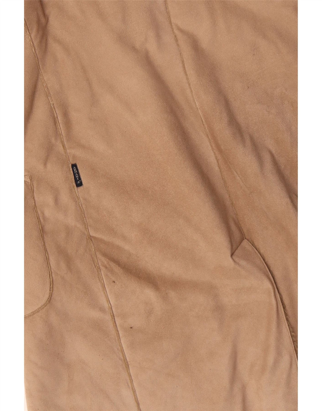 ARMANI Sherpa Overfrakke til kvinder UK 16 Stor Beige