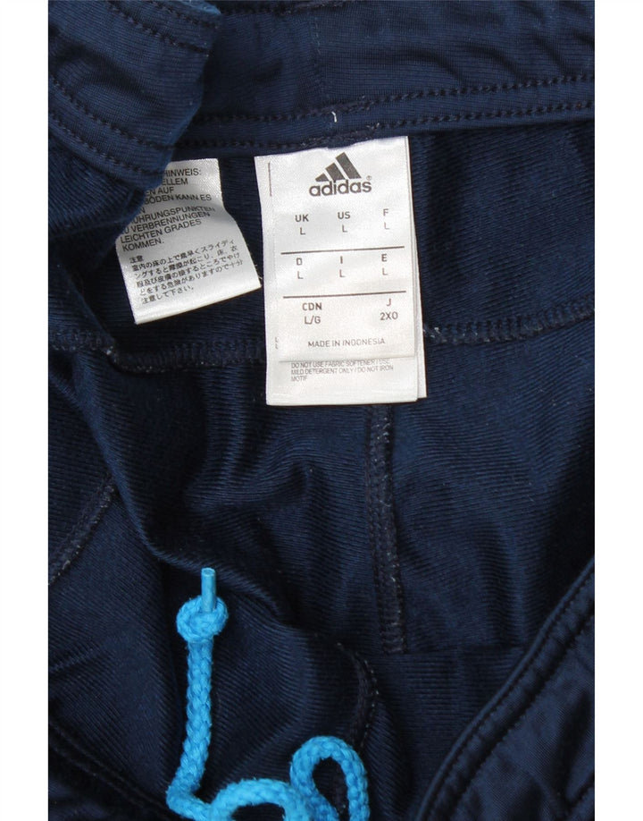 Adidas Træningsdragt bukser til mænd store marineblå polyester