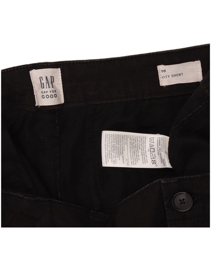 Gap Dame Chino Shorts US 10 Large W32 Sort Bomuld