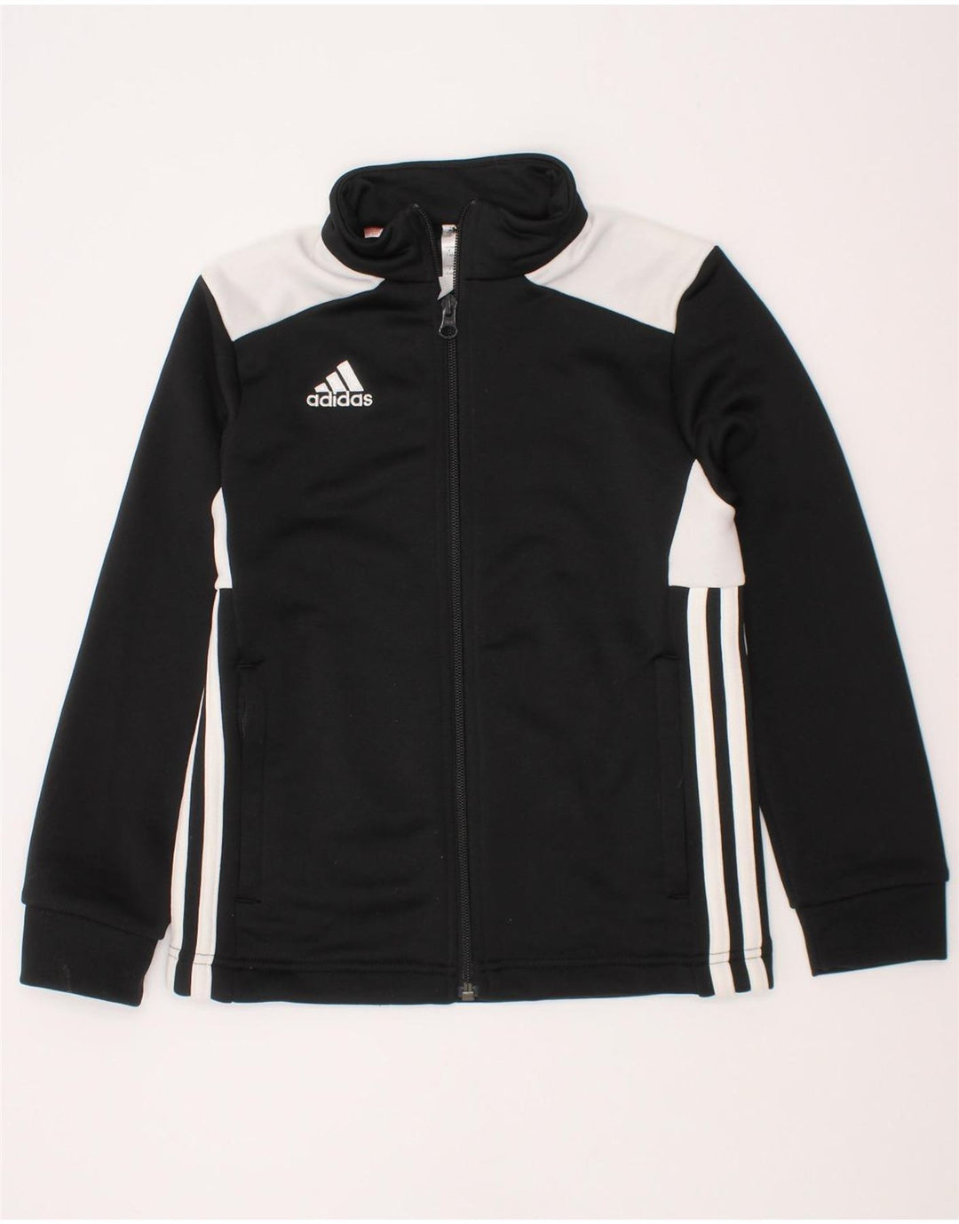 Adidas Træningsdragt Topjakke til drenge 7-8 år Sort Colourblock Polyester