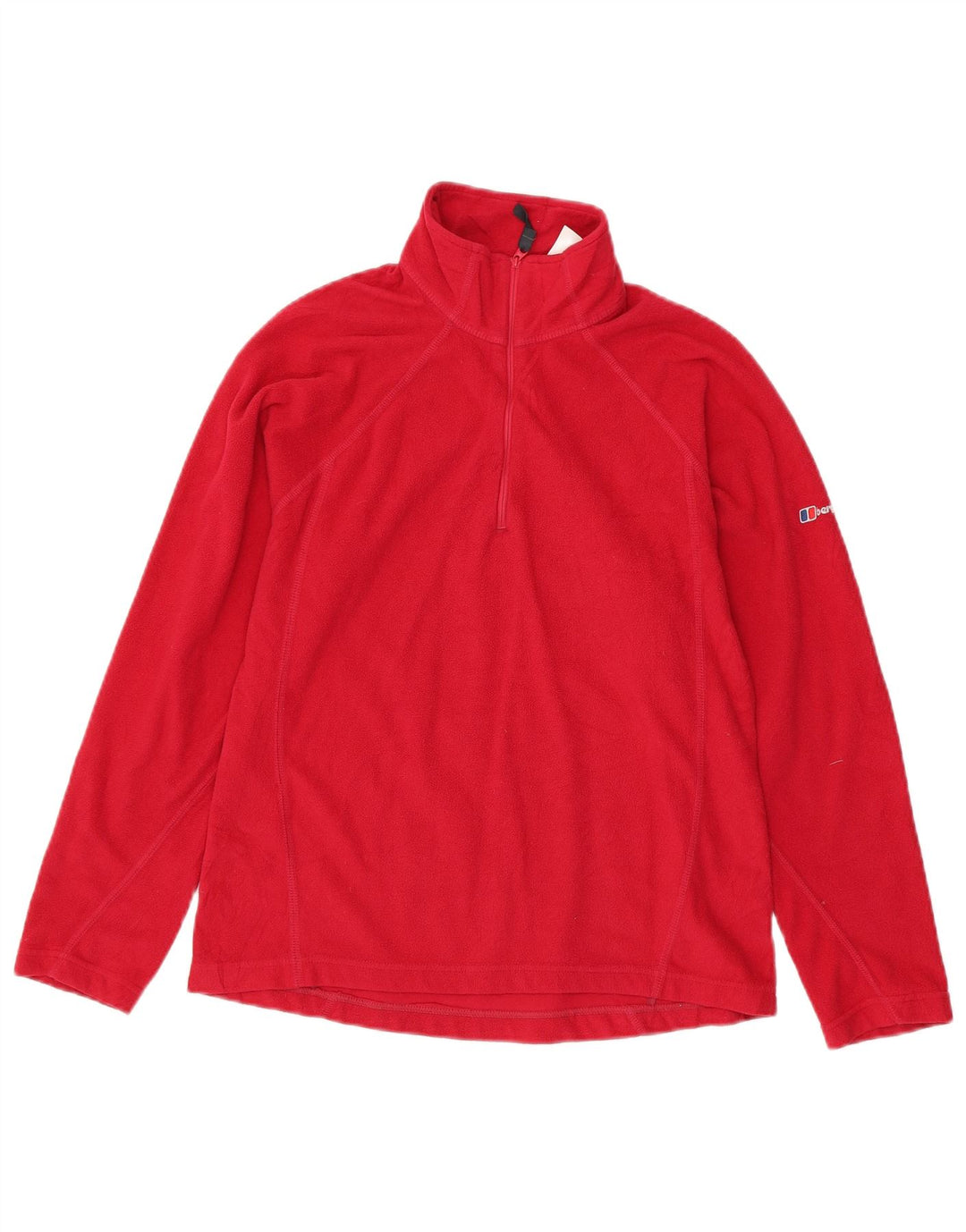 BERGHAUS Fleece Jumper med lynlås til kvinder UK 12 Medium Pink Polyester