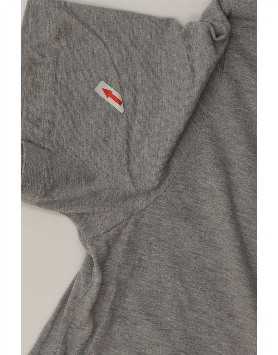 Nike T-shirt med atletisk snit til mænd, mellemgrå bomuld