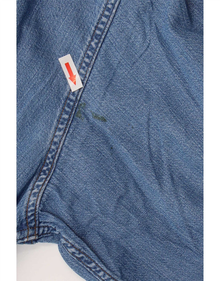 Carrera denimskjorte til mænd 2XL blå bomuld