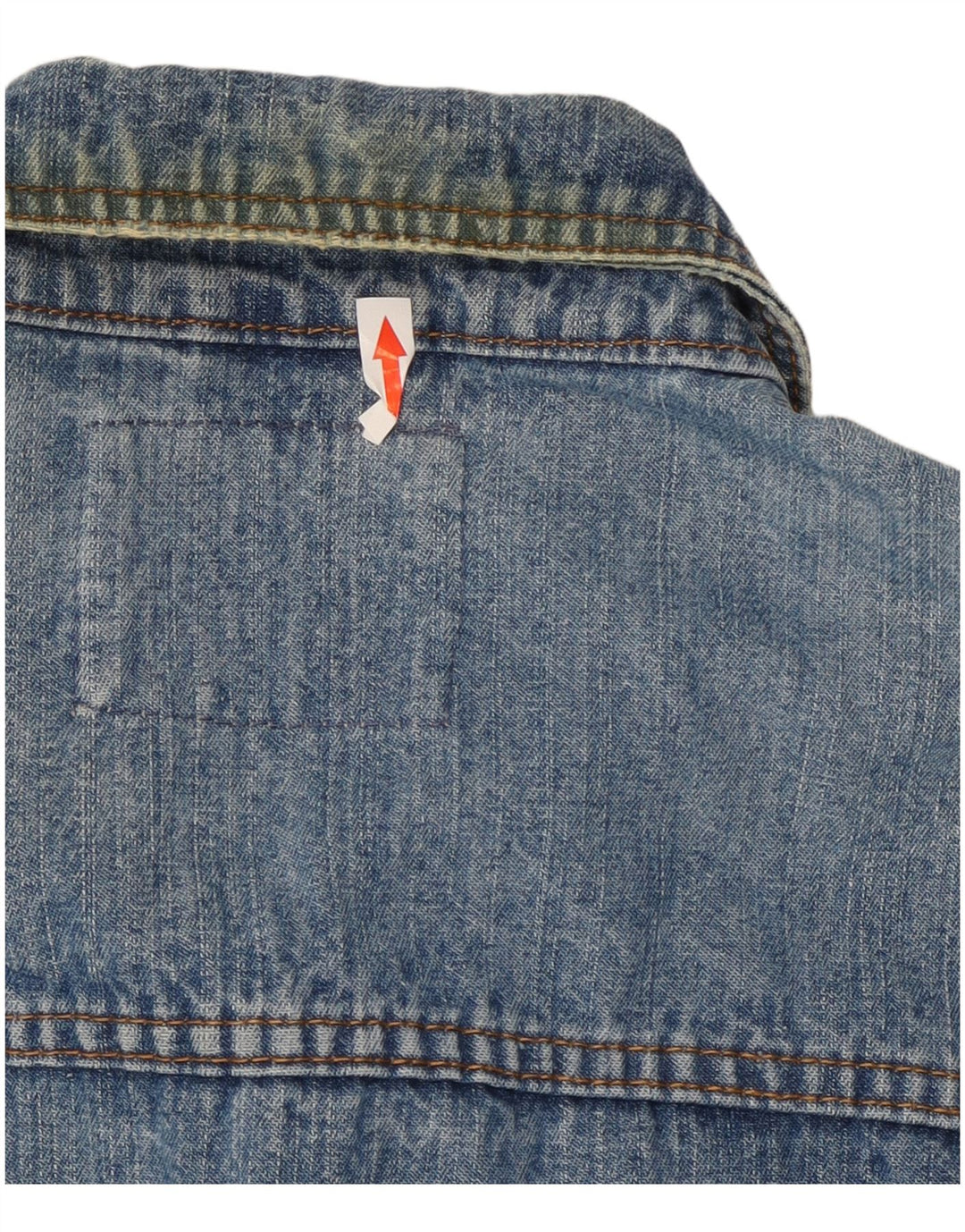 John Baner Herre denimjakke UK 38 Medium Blue Cotton