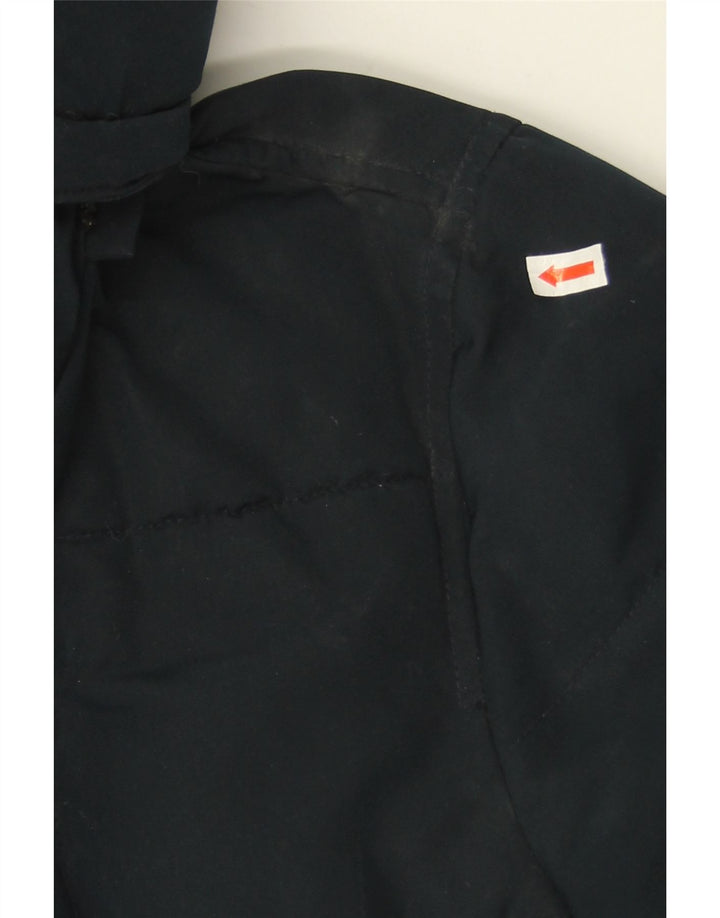 Superdry Dame Oversized Polstret Hættejakke UK 8 Small Navy Blue