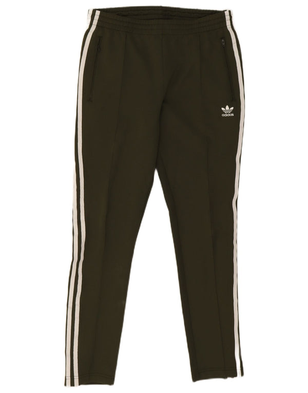 Adidas Dame træningsdragt Bukser UK 10 Small Khaki Polyester
