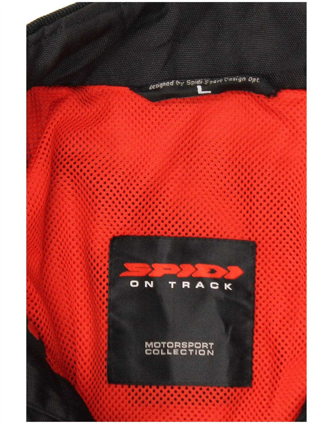 Spidi Herre Graphic Moto Racer Jacket UK 40 Large Black