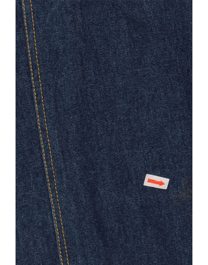 VINTAGE Womens Denim Skirt W34 Large  Blue Vintage Vintage and Second-Hand Vintage from Messina Hembry 