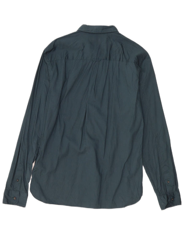 All Saints Herreskjorte Medium Navyblå Bomuld