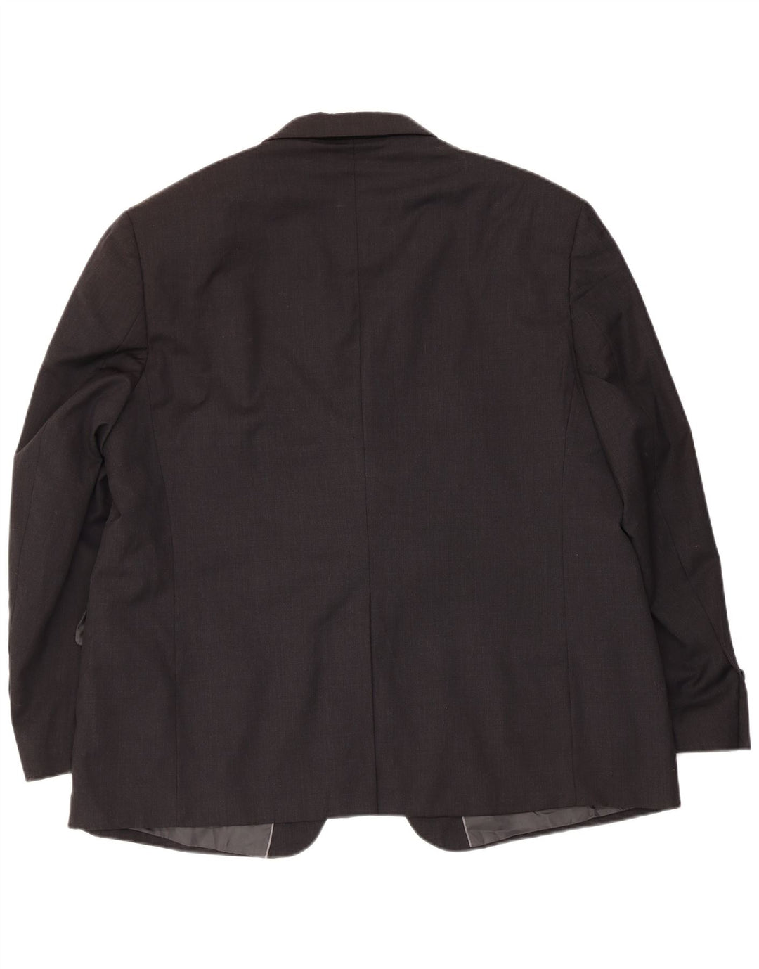 Marks & Spencer Herre Short 3 Button Blazer Jacket UK 48 2XL Grå Uld