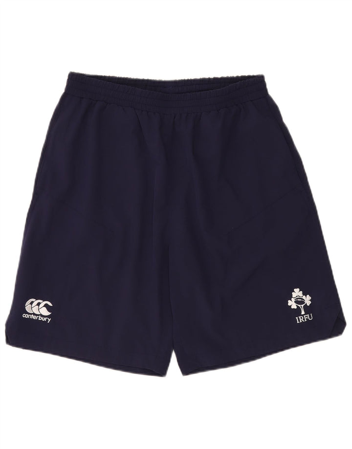 Canterbury Herre Irland grafiske sportsshorts Medium marineblå polyester