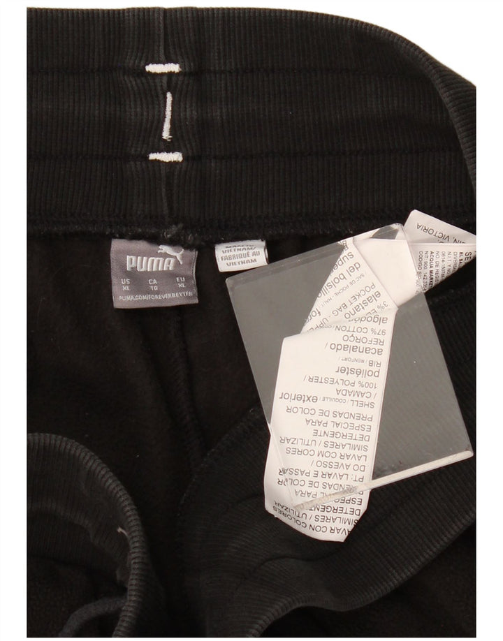 Puma Graphic Tracksuit Bukser Joggers XL Sort Polyester Halloween