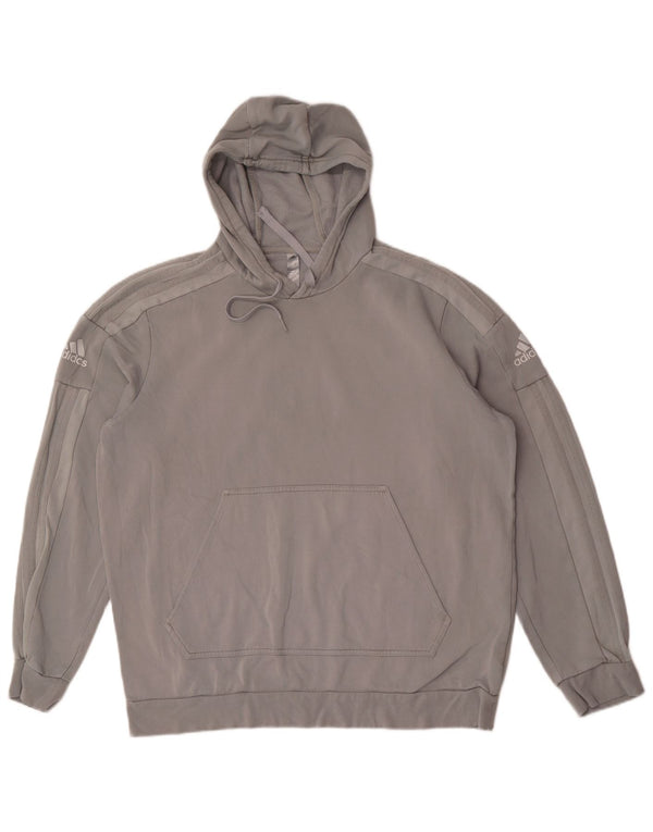 Adidas Herre Primegreen Hoodie Jumper XL Grå Bomuld