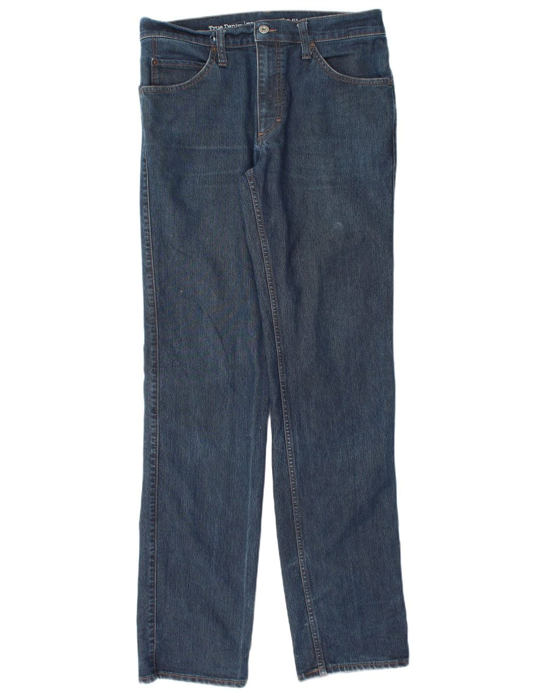 MUSTANG Tramper lige jeans til mænd W32 L36 marineblå bomuld