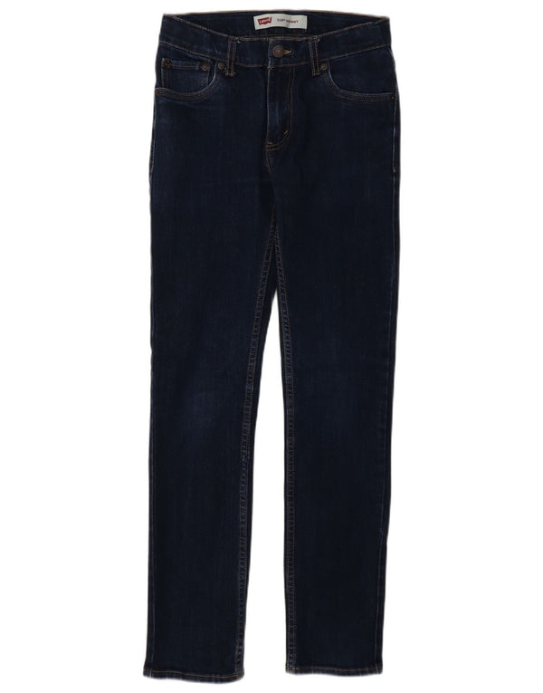 Levi's Boys 510 Skinny Jeans 13-14 år W26 L29 Marineblå Bomuld