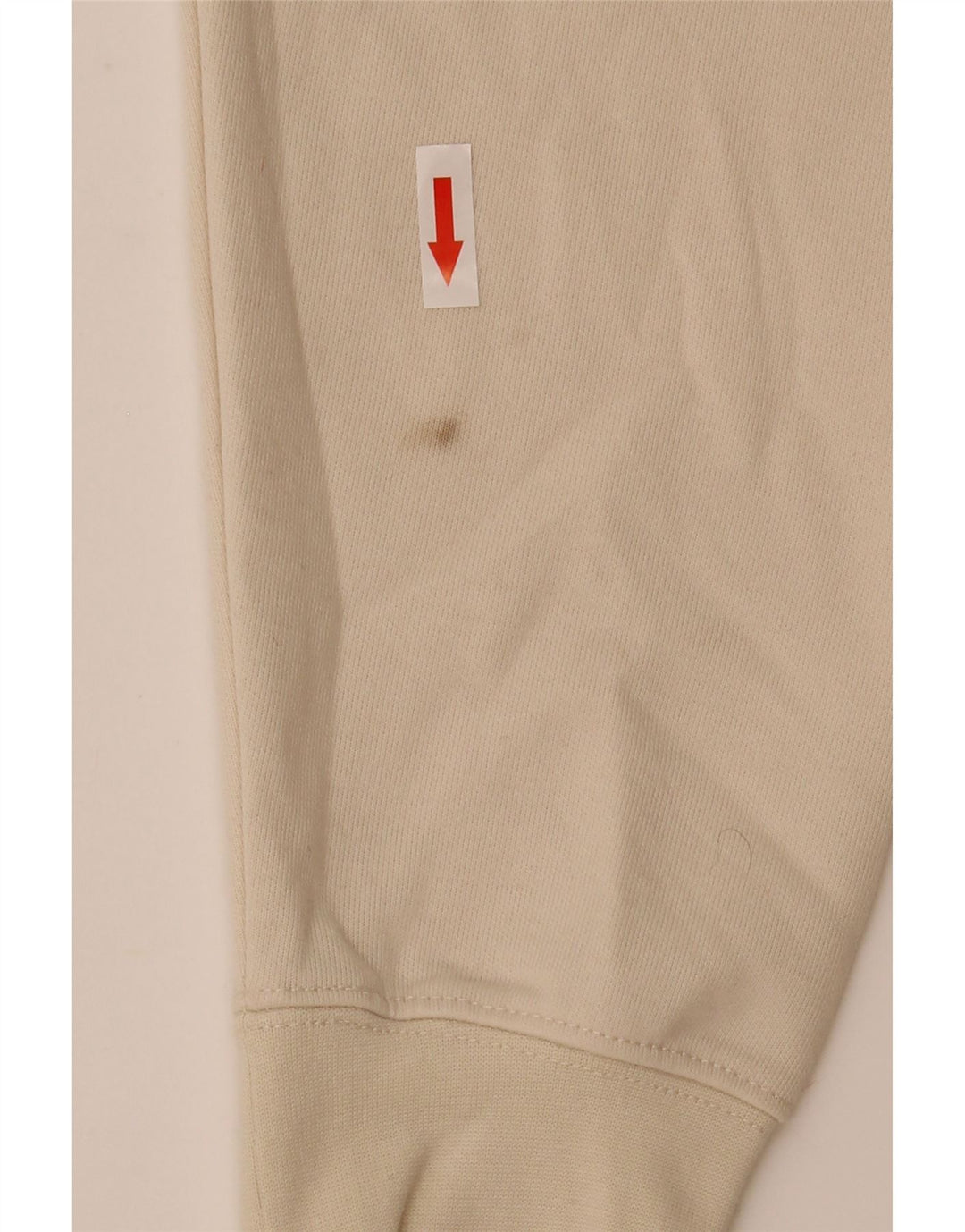 Zara Herre Polo Neck sweater Small Off White Bomuld