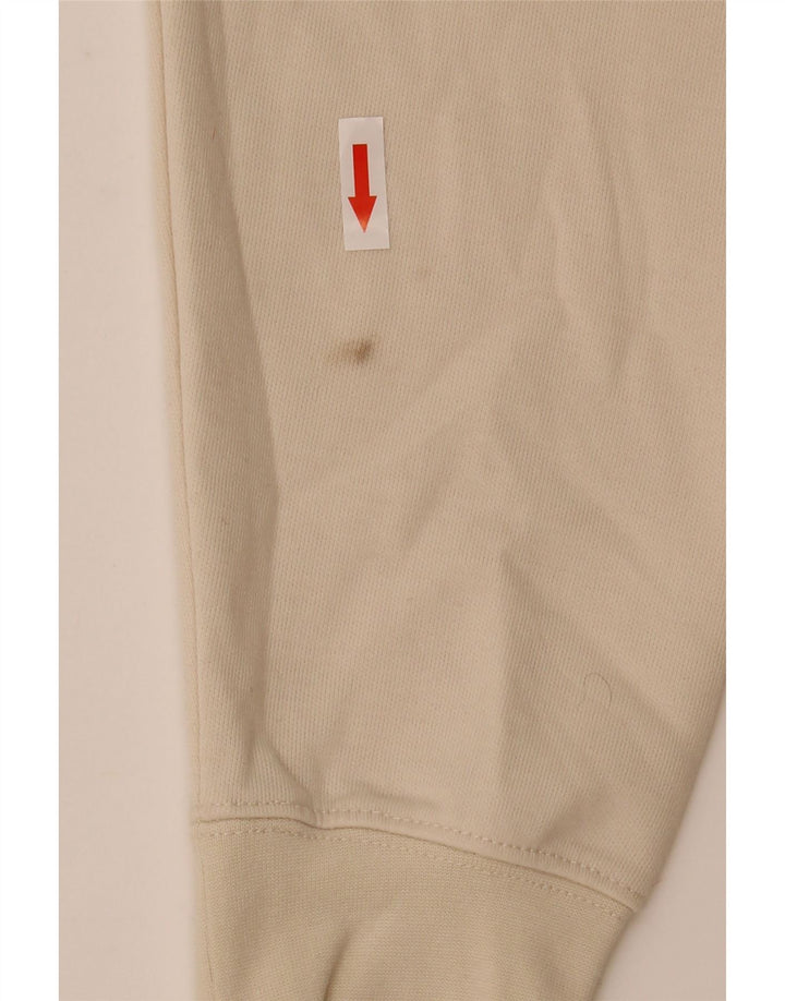 Zara Herre Polo Neck sweater Small Off White Bomuld