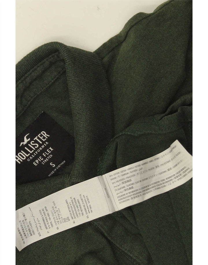 Hollister Polo skjorte til mænd Lille grøn bomuld