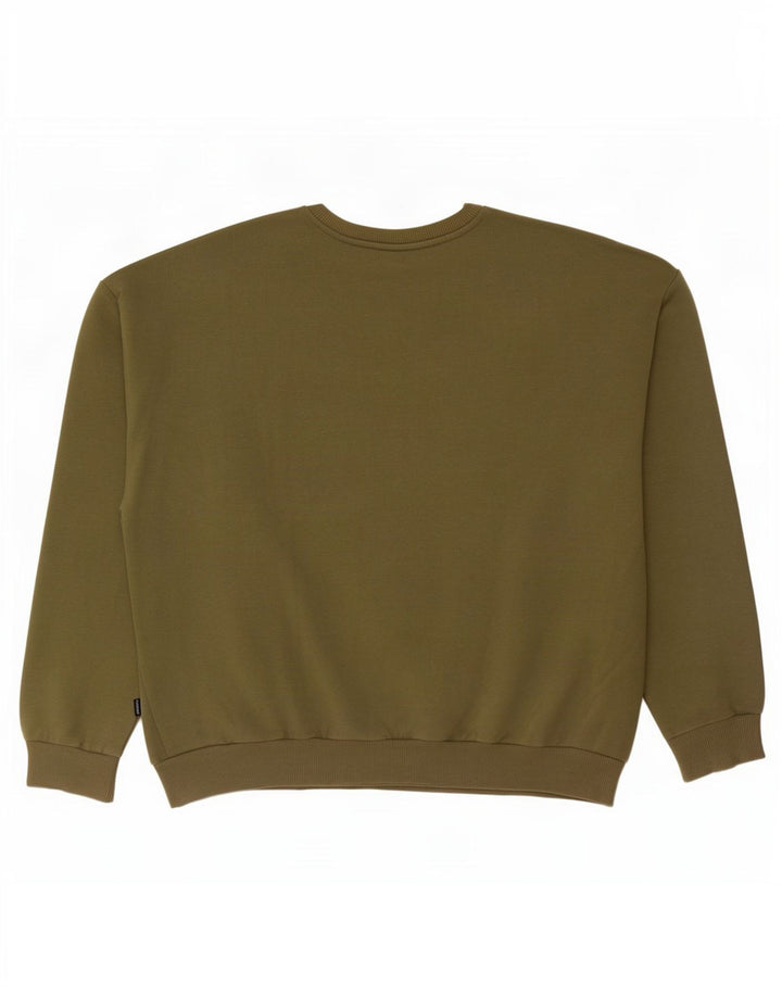 Puma Herre Grafisk Sweatshirt Jumper XL Khaki Bomuld
