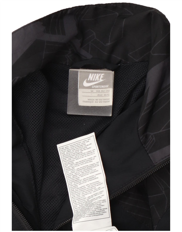Nike Drenge træningsdragt Topjakke 10-11 år Medium Marineblå Geometrisk