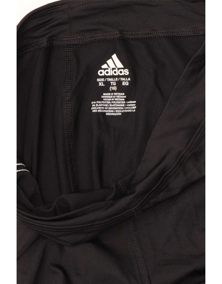 Adidas Pige Leggings 15-16 år XL Sort Polyester