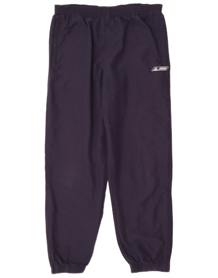 Adidas Herre træningsdragt Bukser Joggers Large Navy Blue Polyester