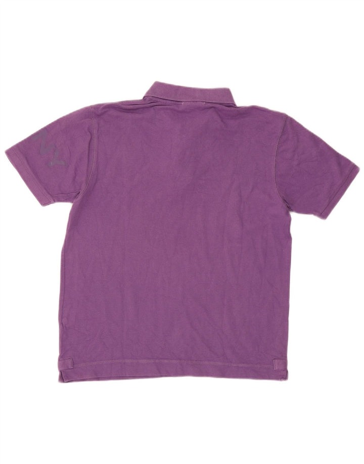Dkny Herre Polo Shirt Medium Lilla Bomuld