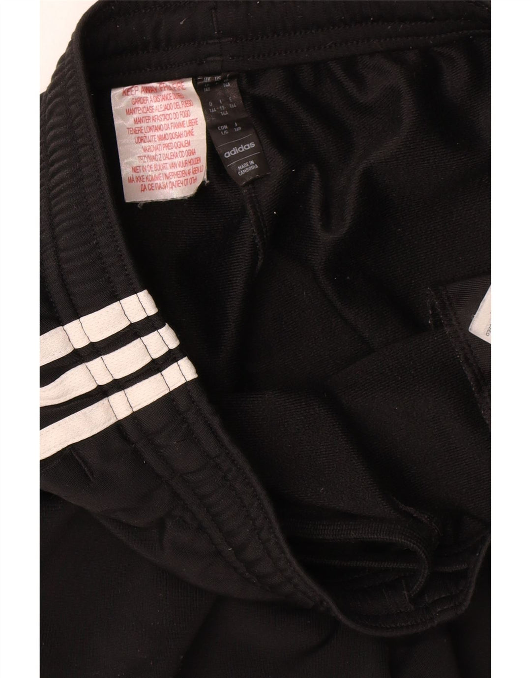 Adidas Boys Aeroready Tracksuit Bukser 13-14 år Sort Polyester