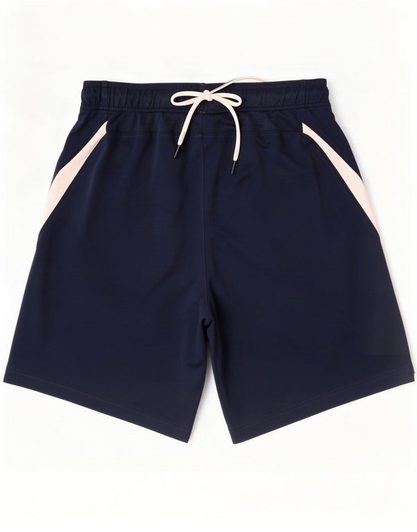 Adidas Sportsshorts til mænd Small Navy Blue Colourblock Polyester