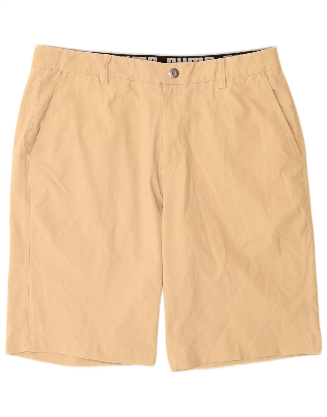 PUMA Chino Shorts til mænd W36 Large Beige Polyester