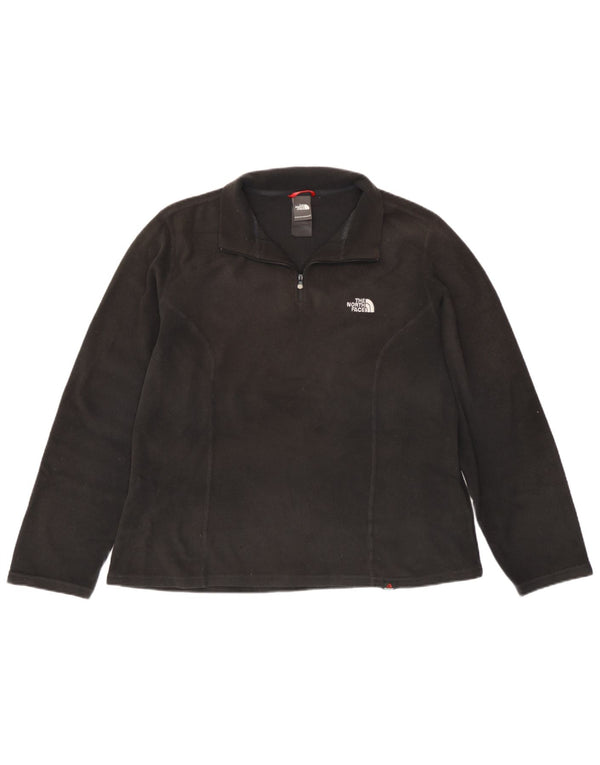 The North Face Fleece Jumper til kvinder med lynlås i DK 18 XL sort polyester
